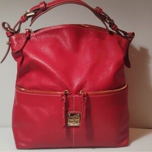 Dooney & Bourke Pink and Red Fabric